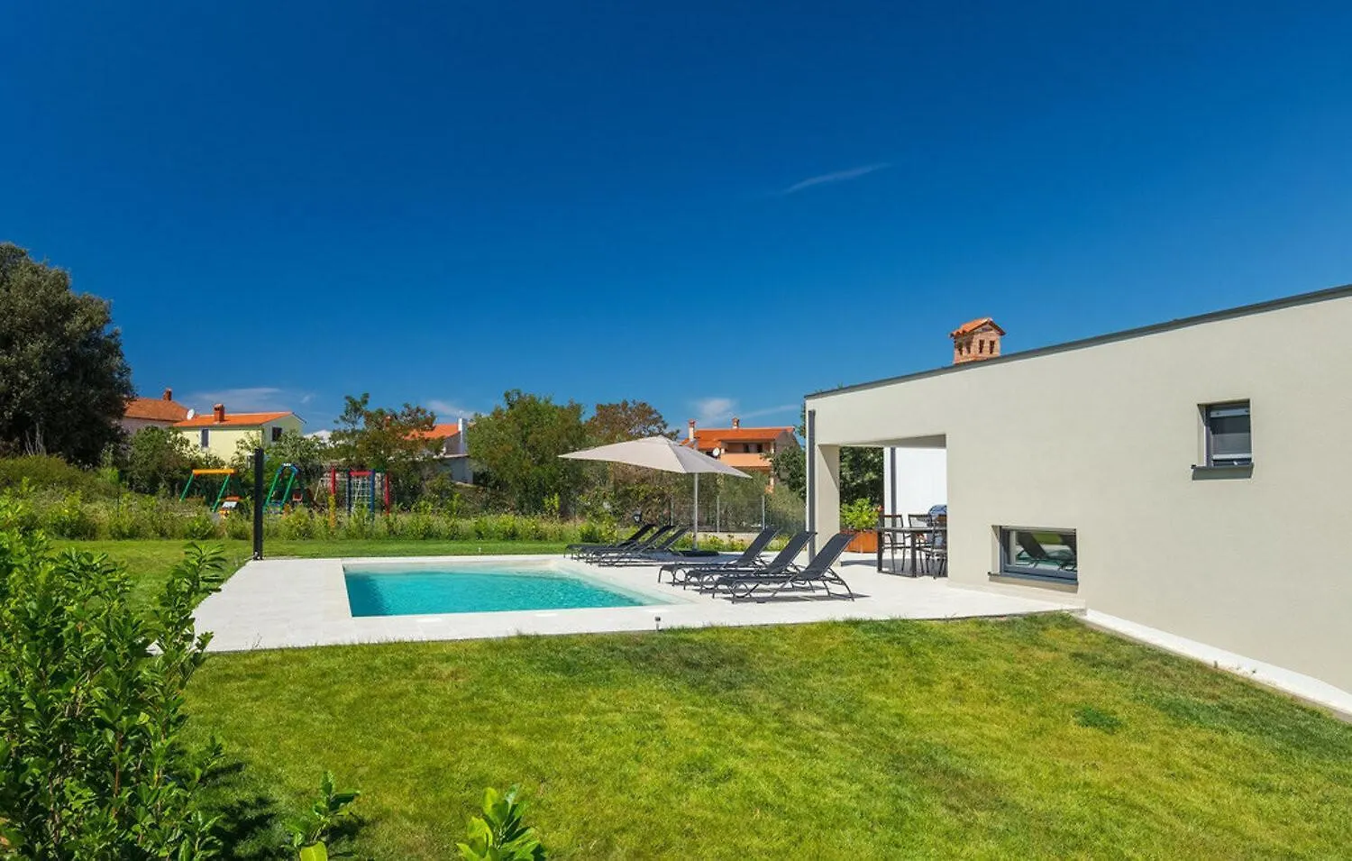 Villa Lia For 6 People Near Pula With Children Playground And Private Pool Vintijan Croatia